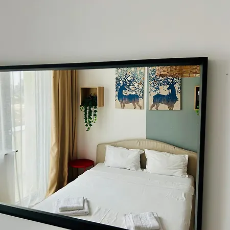 Elegant In Ivory - Ac & Smart Tv * Бухарест
